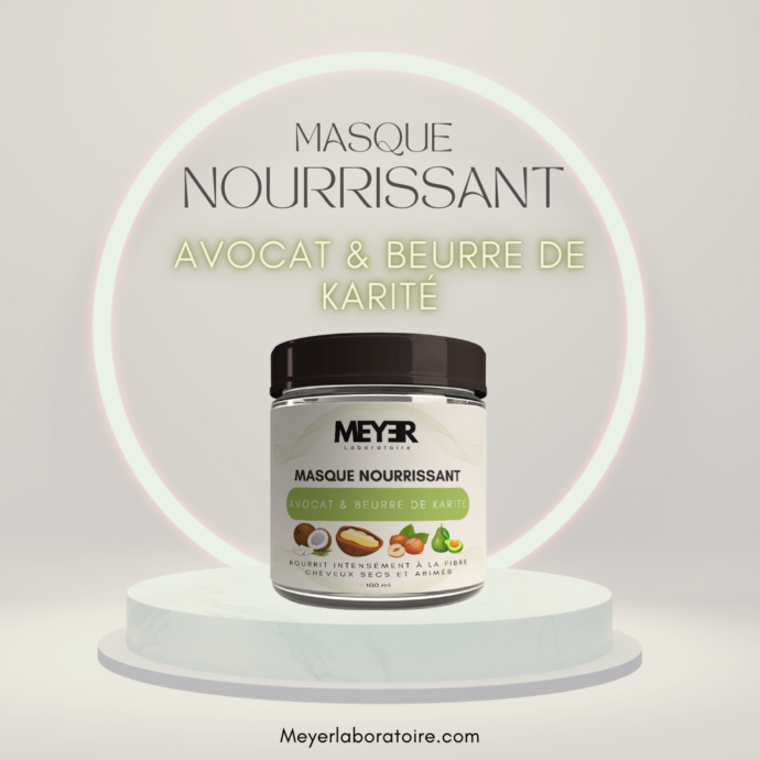 Masque Cheveux Nourrissant Avocat & Beurre de Karité