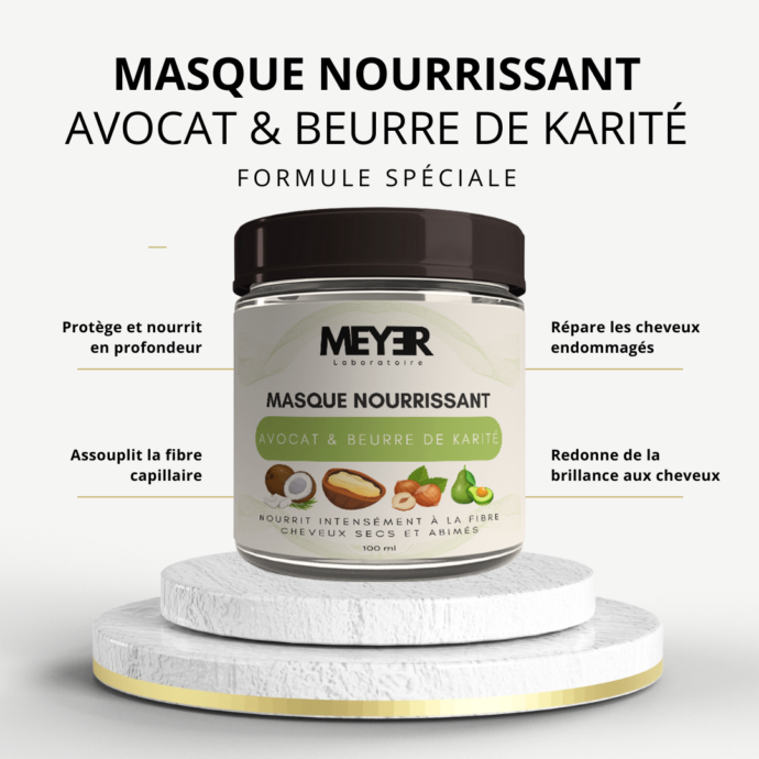 Kit Sublime Anti Chute 2en1 : Sérum aux 10 huiles pures & Masque nourrissant Avocat et Karité – Image 4