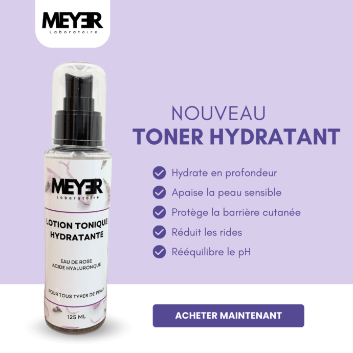 Lotion Tonique Hydratante Eau de rose & Acide Hyaluronique – Image 2
